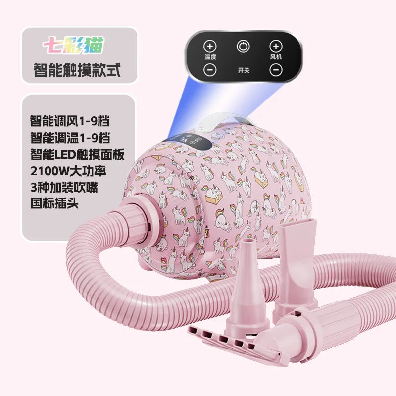 💨SECADOR PROFESIONAL -Genial, Seca rápido, sin miedo ni ruido que lo estrese.