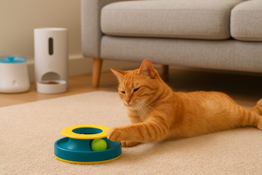 Mi gato se aburre en casa: 6 Soluciones tecnológicas para mantenerlo feliz y activo