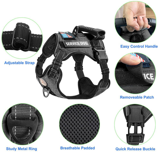 New Explosion-Proof Shock-Absorbing Comfortable Pet Chest Harness Dog Vest-Type Traction Chest Harness