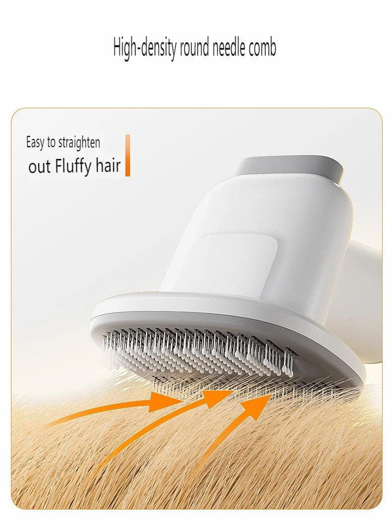 ✂️ Kit de aspiradora y cortapelos eléctrico para mascotas con bajo ruido - Corte limpio, sin miedo ni pelos por toda la casa. 🐶🐾