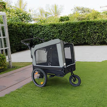 🚴 REMOLQUE PLEGABLE -  Súbelo y salgan juntos: ideal para viajes, bicis y perros con estilo.