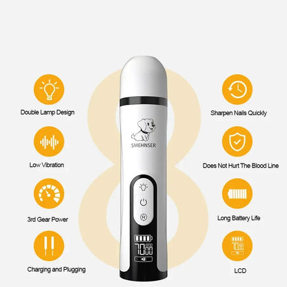 💅 LIMA ELECTRICA  - Para mantener sus patitas suaves y seguras sin estrés ni ruido.