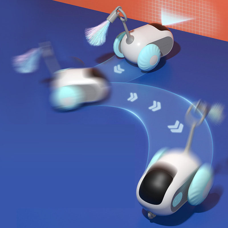 🚗 Coche Inteligente de Gravedad para Mascotas. Diversión sin límites para tu michi