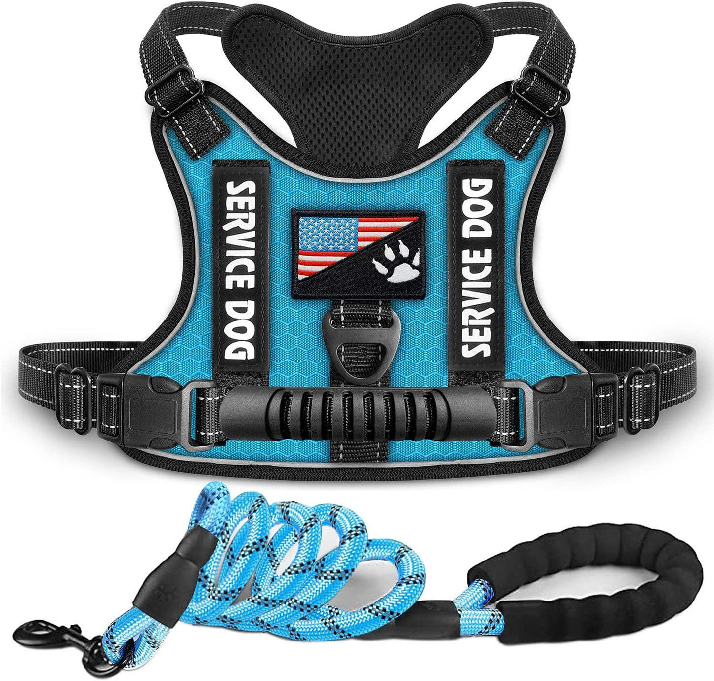New Explosion-Proof Shock-Absorbing Comfortable Pet Chest Harness Dog Vest-Type Traction Chest Harness