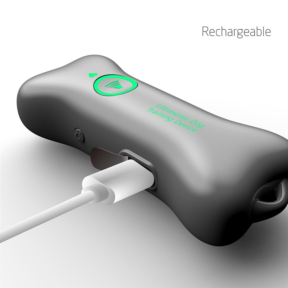 🐶 Dispositivo ultrasónico recargable de adiestramiento y control de ladridos