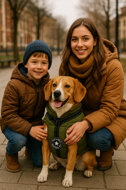 🐾 ARNES CHALECO IMPERMEABLEA Y CALENTITO