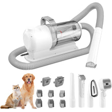 Multifunctional pet hair trimmer dog vacuum cleaner set all-in-one pet beauty device vacuum cleaner hair clipper