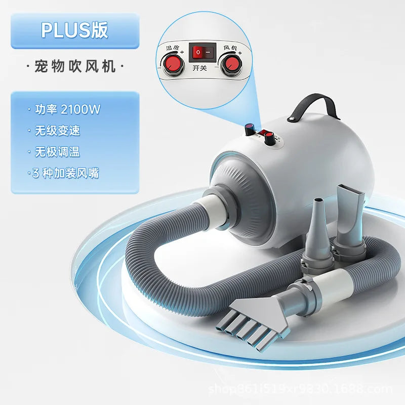 💨SECADOR PROFESIONAL -Genial,  Seca rápido, sin miedo ni ruido que lo estrese.