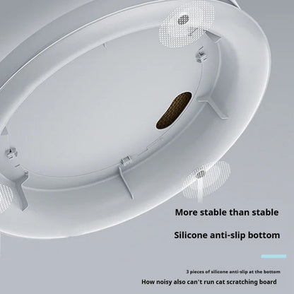 🐱 RASCADOR REDONDO 3 EN 1 - Queda bien en tu sala… y tu michi lo ama.