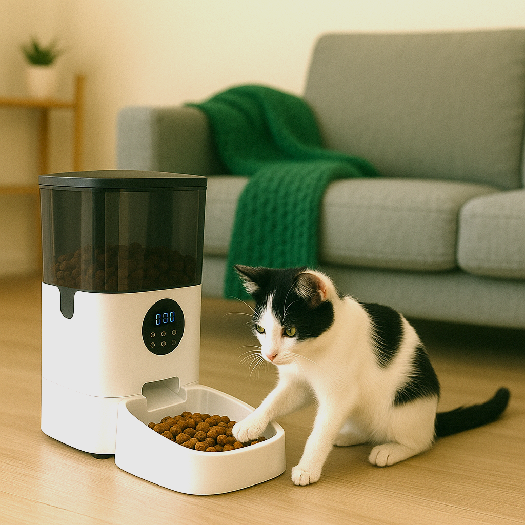 📡ALIMENTADOR AUTOMATICO-  Alimentación inteligente, conexión total con tu peludo.